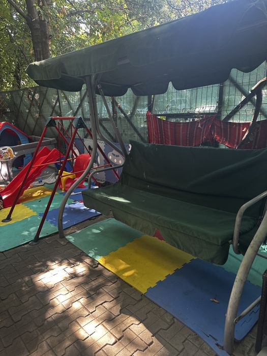 Balansoar verde curte