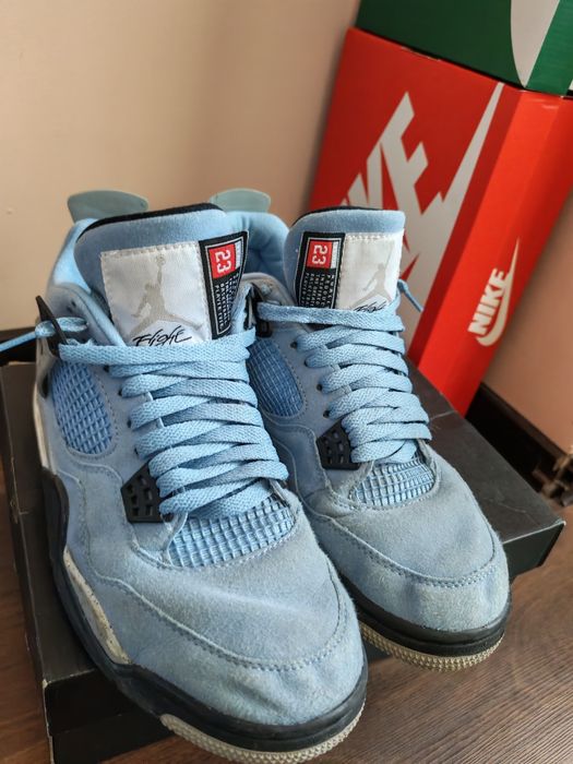 Jordan 4 university blue 43