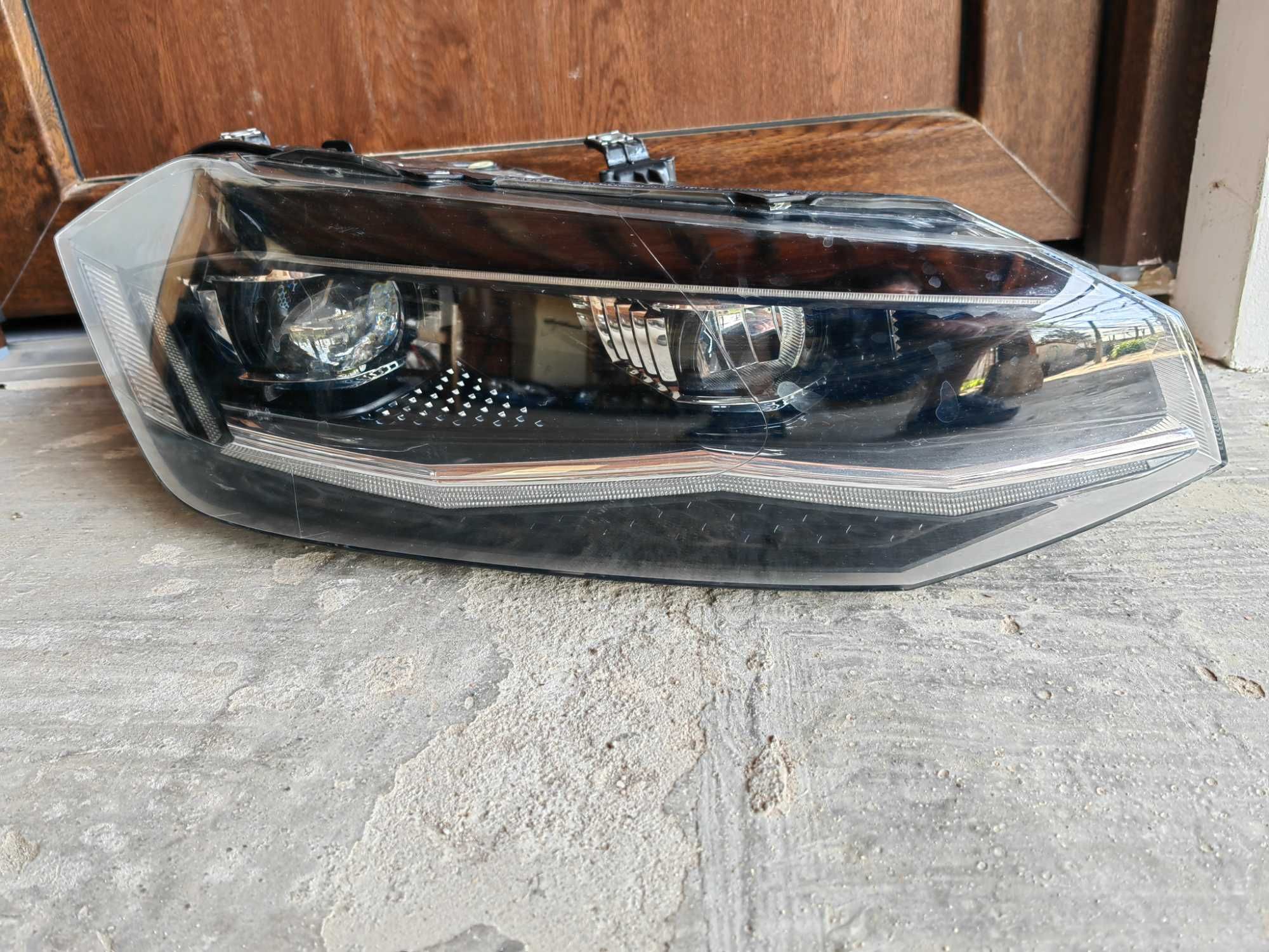 Фар VW Polo 2G FULL LED десен / Фар Поло 2Г Оригинален
