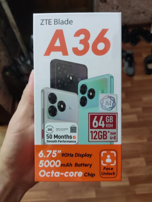 продам Zte Blade A36 64 GB запечатанный