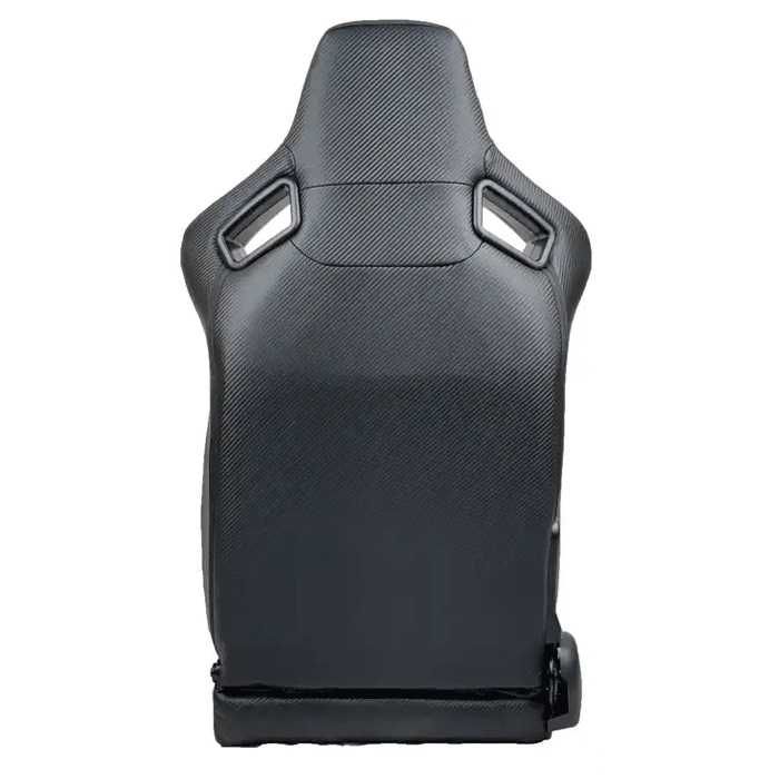 Спортни седалки за кола кожени черни 9008 - рекаро / recaro