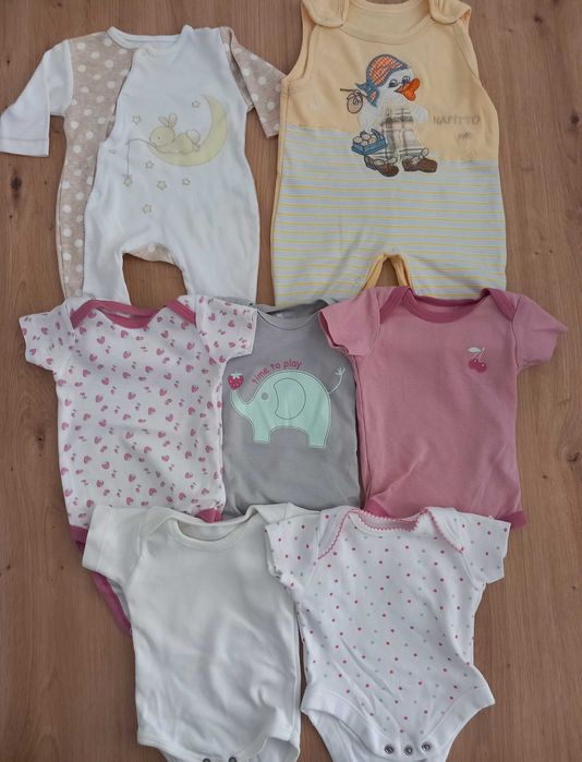 Маркови бебешки дрешки за новородено 0-3м. + обувки