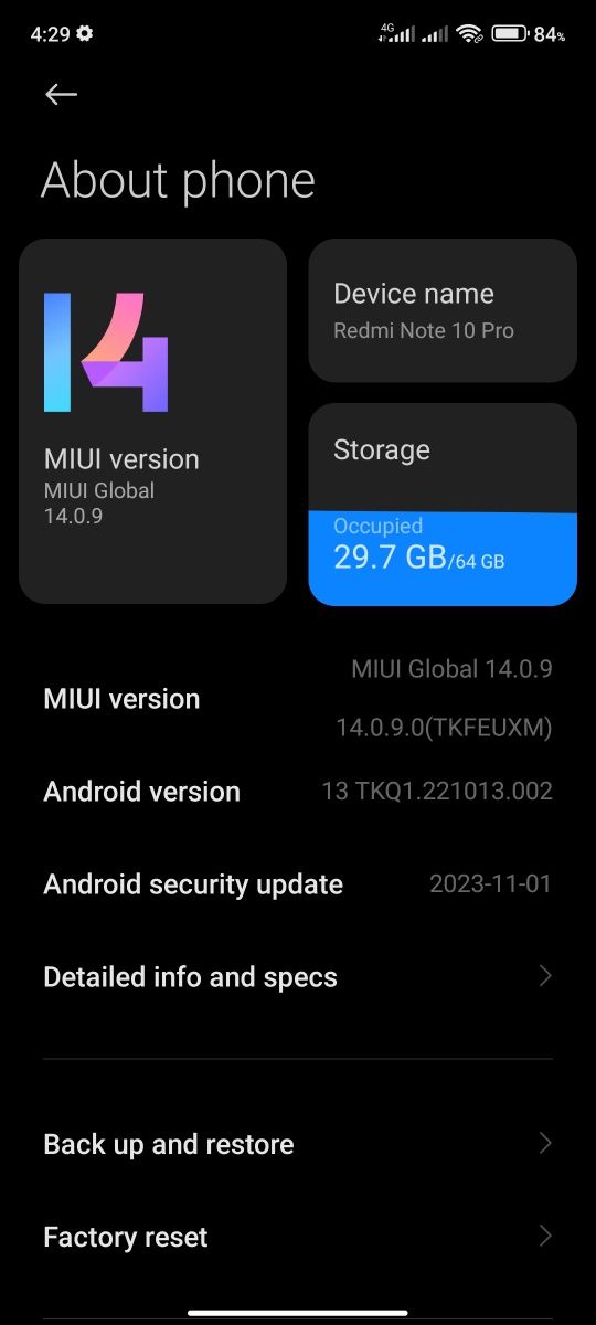 Redmi Note 10 Pro
