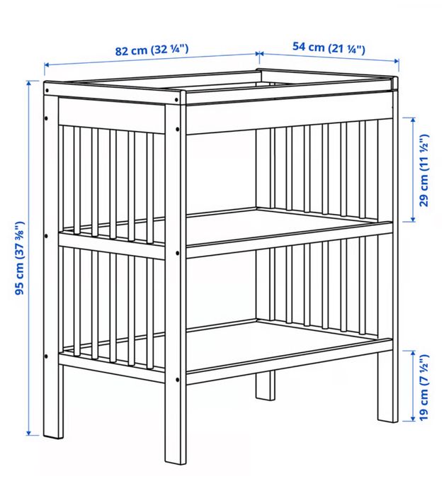 Vand masuta de infasat ikea gulliver