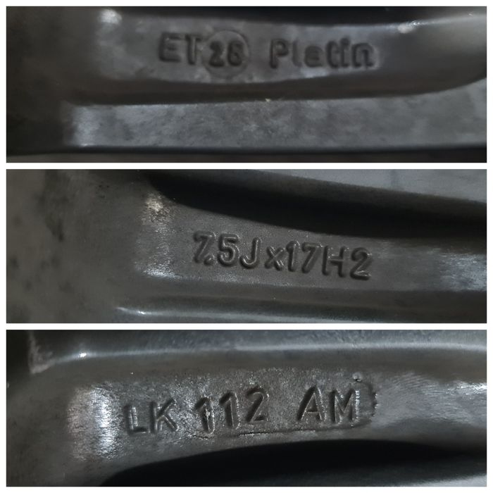 jante 17 BMW Seria 3 G20 G21 Seria 4 G22 G23 Seria 5 G30 G31 ET28