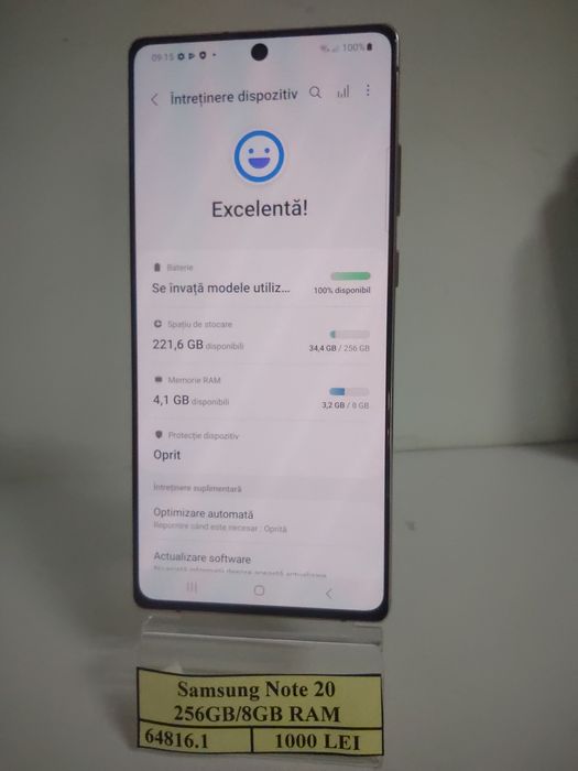 Samsung Note 20 256Gb(efn)