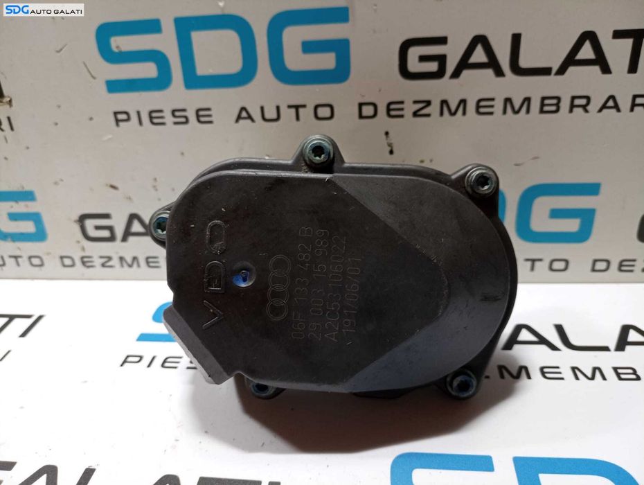 Clapeta Acceleratie cu Senzor Senzori Admisie Aer Volkswagen Golf 5 2.0 TFSI 2003 - 2009 Cod 06F133482B [M5995]