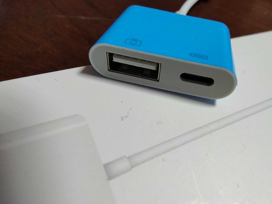 кабели - конвертор тип C - 2 в 1 Type-C OTG адаптер 18W DP QC3.0 кабел