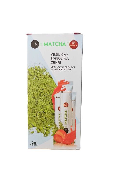Matcha чай за отслабване детокс енергия и силен метаболизъм 20 сашета