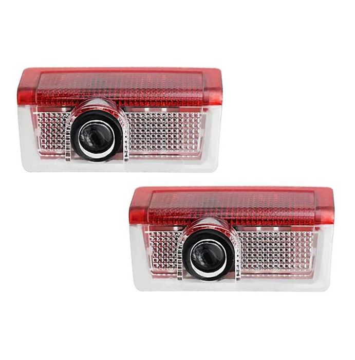 Плафон 2 бр. LED лампа с лого за врати 3126-BZ2 за Mercedes Benz