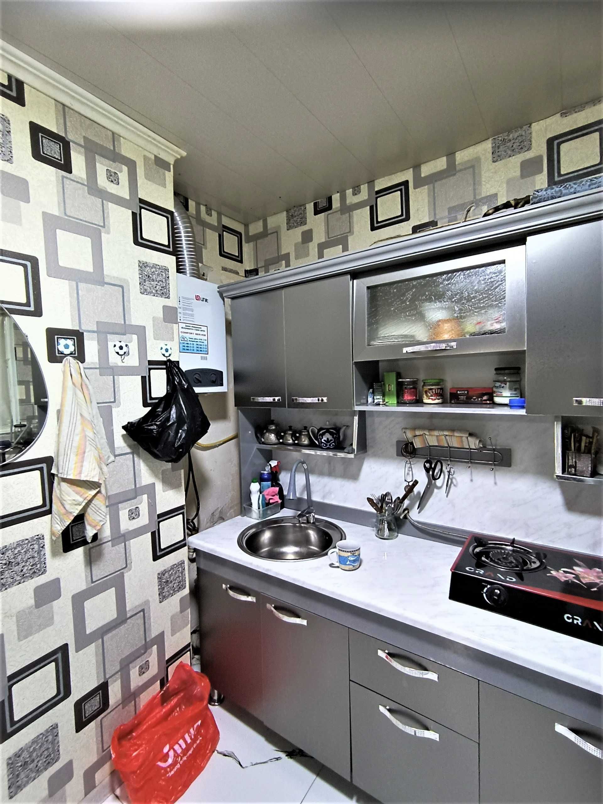 Yashnobod tumani, 1/1/4, 35 m², jihozlangan va Yevro ta’mir bilan