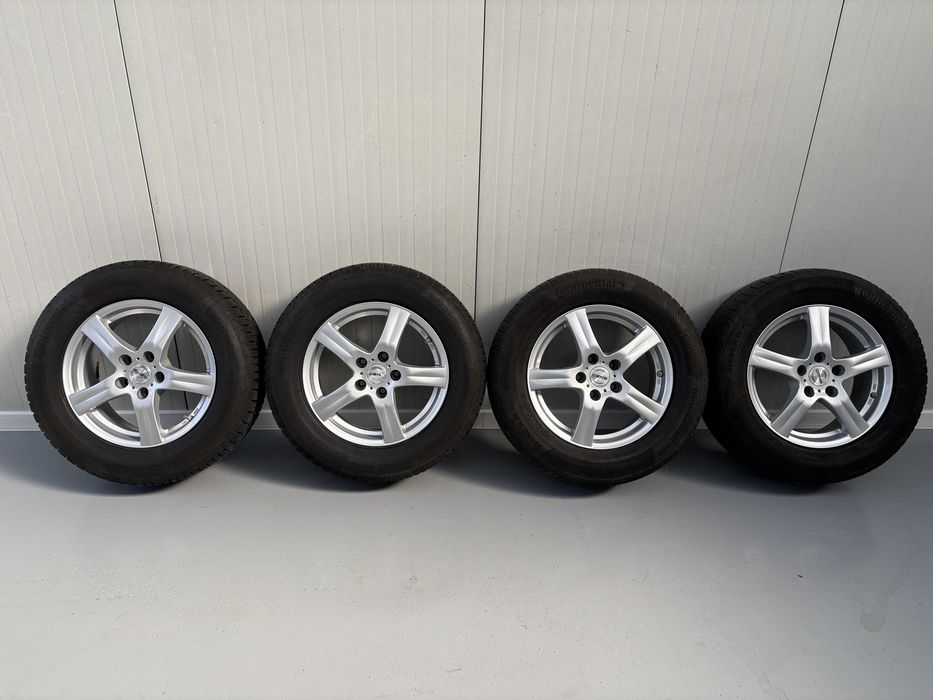 Лети Джанти Nissan 16* 5х114.3* 66.1* 6.5J* ET40* + Зимнигуми215/65/16