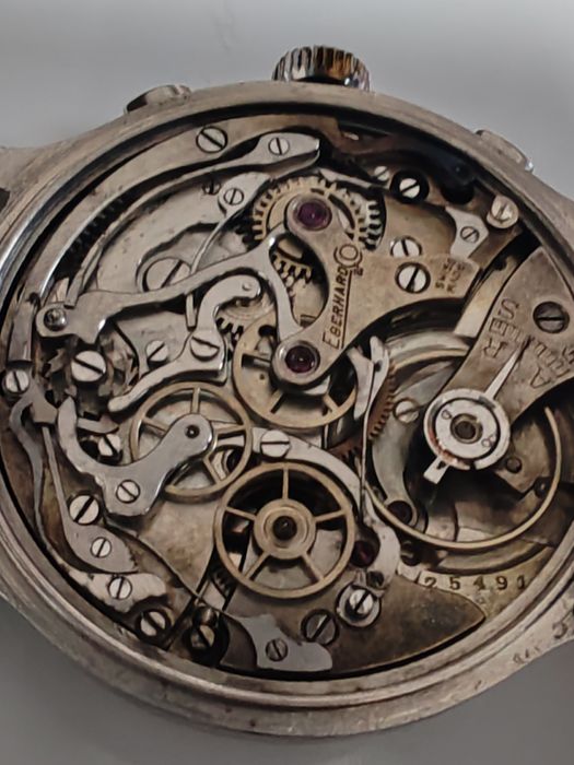 Ceas Eberhard&Co Chronograph Monopulsant Jumbo 40 mm Anii'40