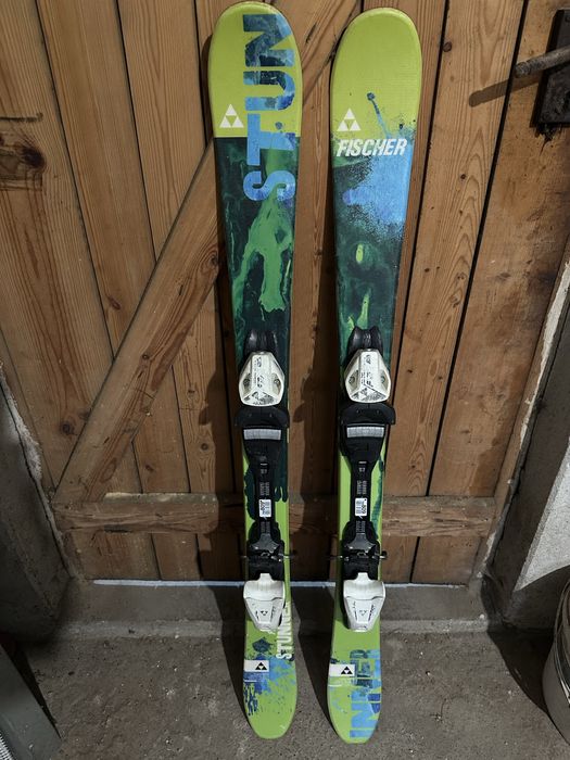 Ски с обувки за дете