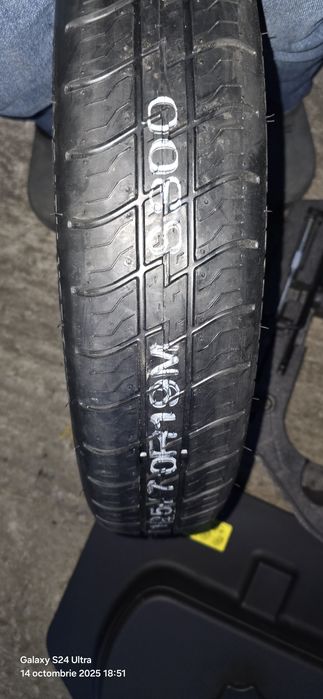 Rezerva îngustă 125 70 R 19 --- 5x112 cu gaura centrala 66