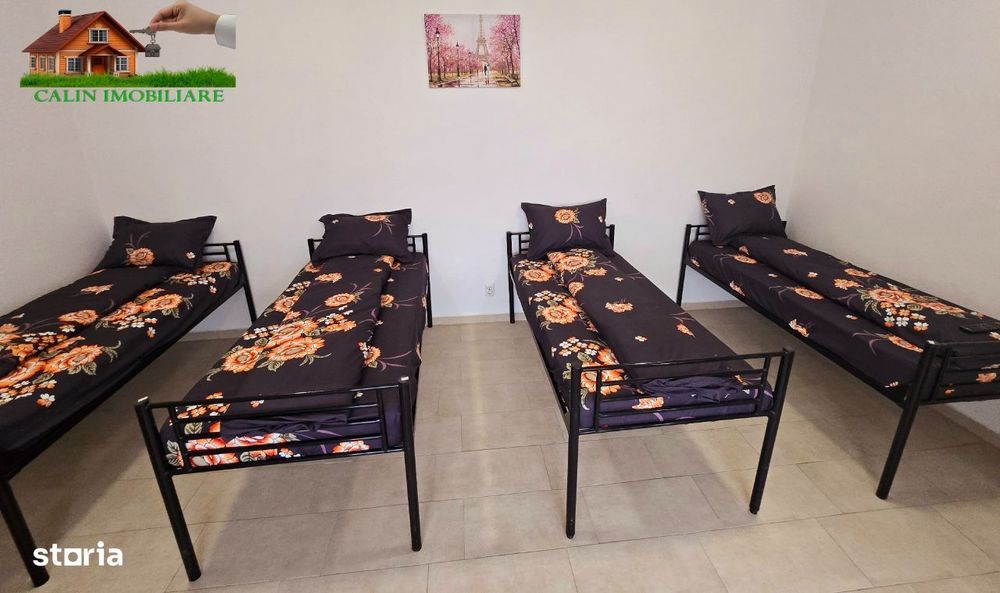 DE INCHIRIAT GARSONIERE 34mp 4 paturi E85 Iasi Letcani 35 lei/pers