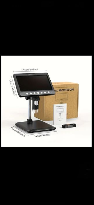 Microscop Digital 7 inch, Compatibil PC/NOU/Livrare
