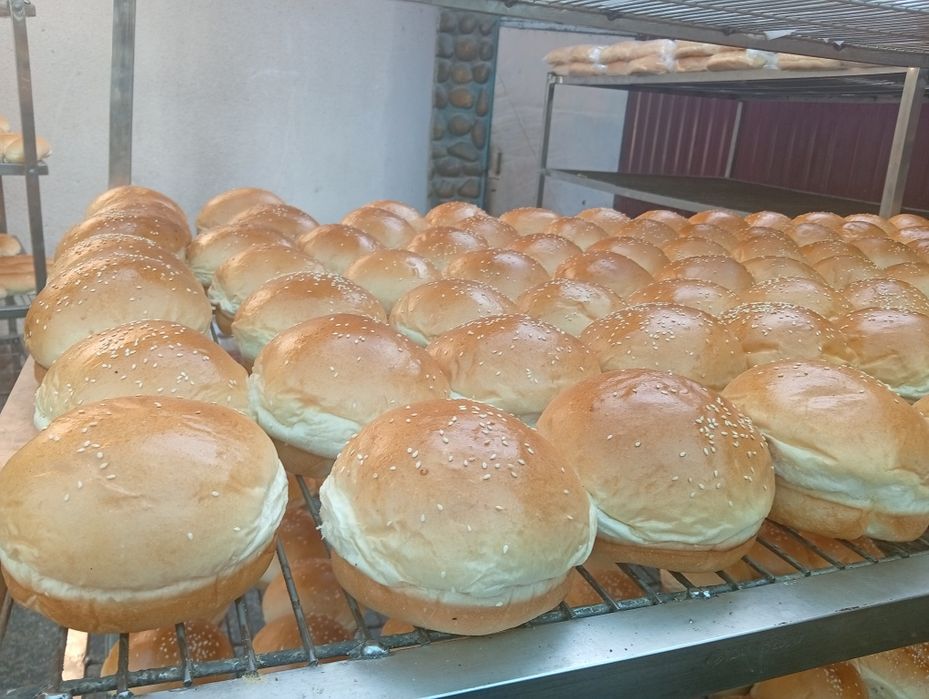 Hoddog va gamburger nonlari sifatli mahsulotlar hammasi bizda mavjud