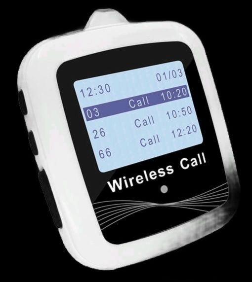 ‼️ Пейджер Поясной для Кнопок Вызова Беспроводной