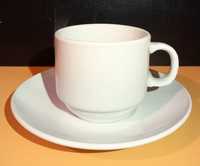 Порцеланова чаша за кафе с чинийка