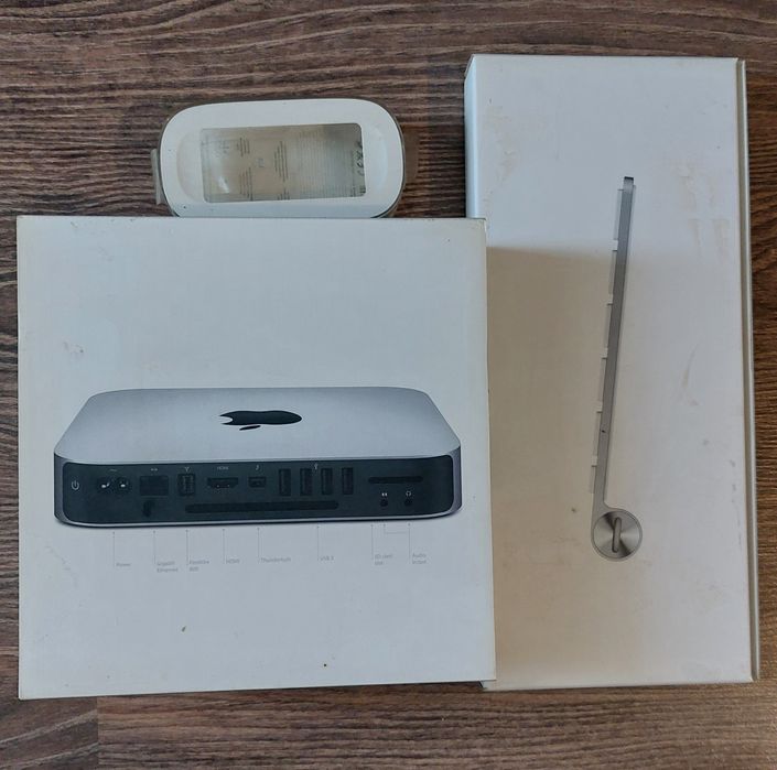 Пълен комплект Mac mini (SSD) + Apple Клавиатура, Мишка и Тракпад