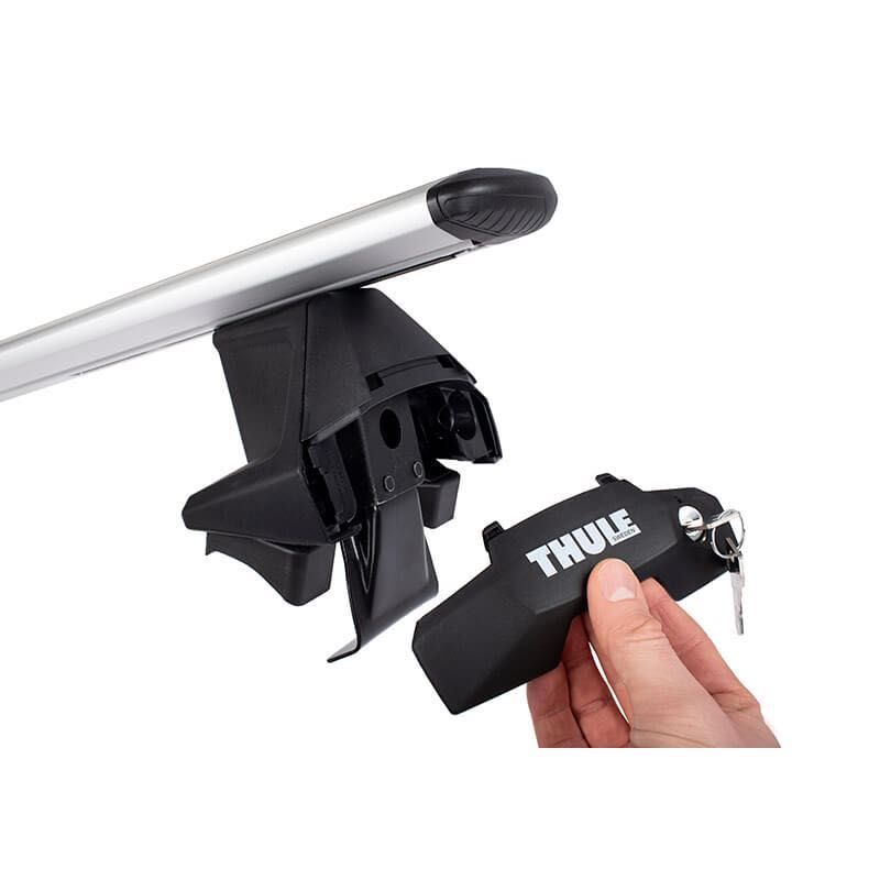 Напречни греди Thule WingBar Evo Clamp 135 Сиви + Кит 5102