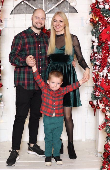Коледен семеен аутфит