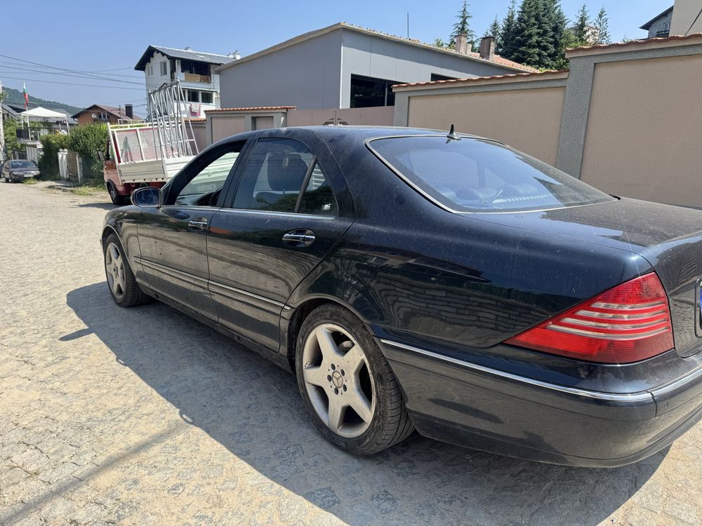 Mercedes S500 W220 На части