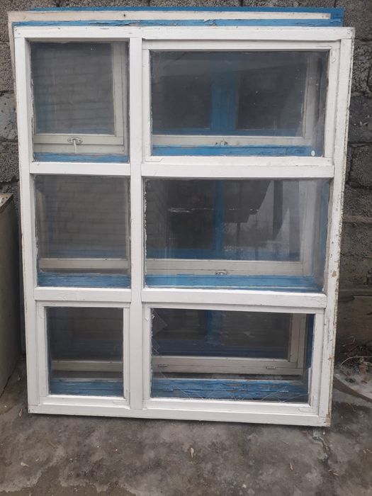 Оконные рамы застекленые