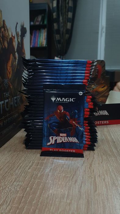 Magic the gathering (MTG) Marvel Spiderman booster packs