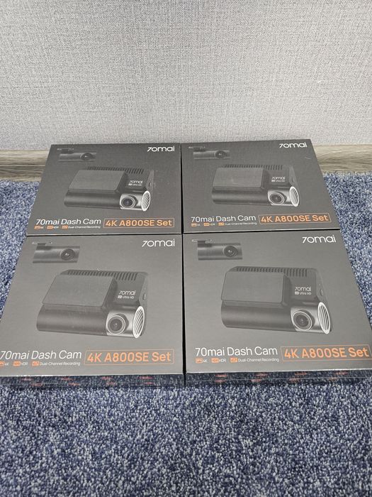 Новинка! Видеорегистратор 70mai A800SE+задняя камера RC22+карта памяти