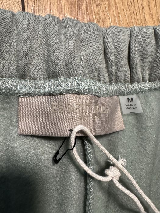 Fear of God "Essentials" Matcha Green Pants
