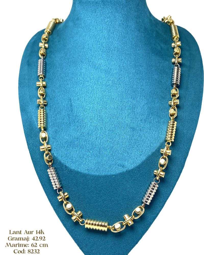 (8232) Lant Aur 14k 42.92g FB Bijoux Euro Gold 280 lei gr