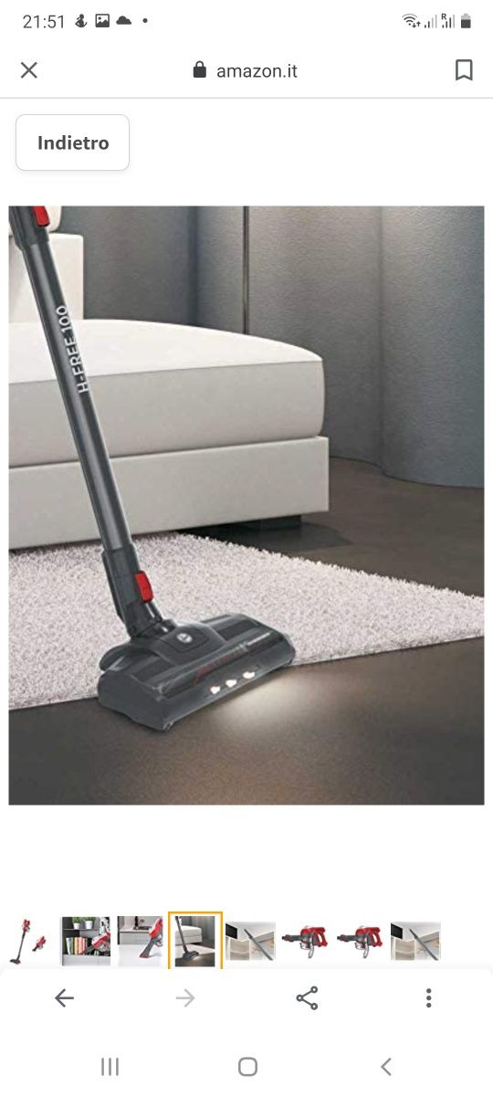 Aspirator hoover h-free 100