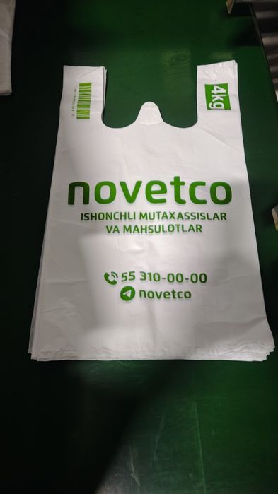 Brend paket logotip paket mayka hamda reyter paketlarga pechat bosish