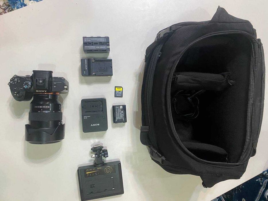 Sony a7 iii Sony 24-105mm f/4 G OSS ob’ektiv