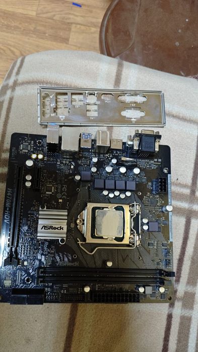 Материнская плата h470m+процессор i3 10100f