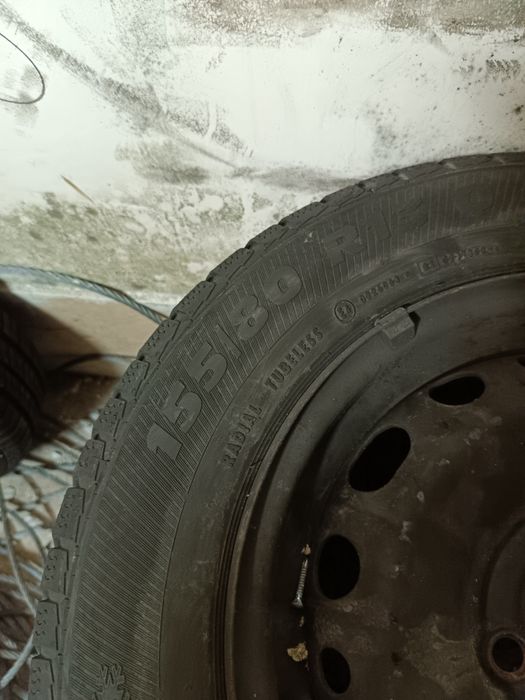 Зимни Гуми с джанти 155/80/13