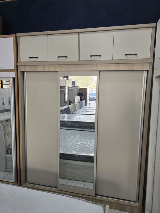 Шкаф купе шкафы  от цеха(240×180×57]