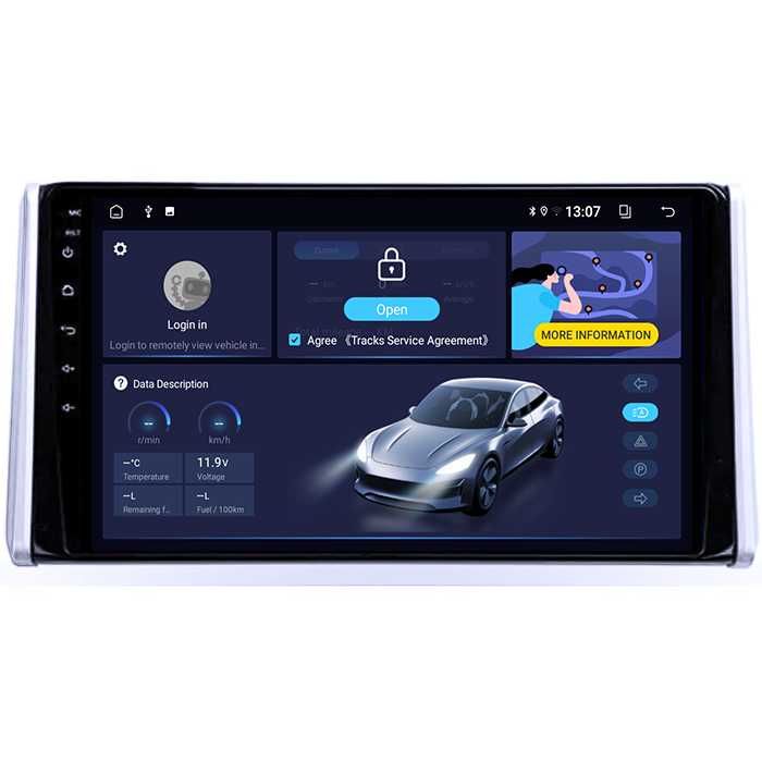 Navigatie Toyota RAV4 2019, 4GB RAM/64GB ROM ,Android 14