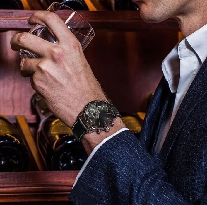 Наручные часы WOKAi с агрессивным тигром