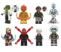 Set 8 Minifigurine tip Lego Marvel Avengers cu Lizard si Spider-Man