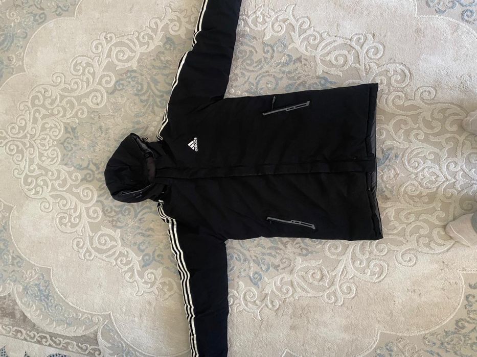 Зимняя Куртка Адидас Двухсторонняя