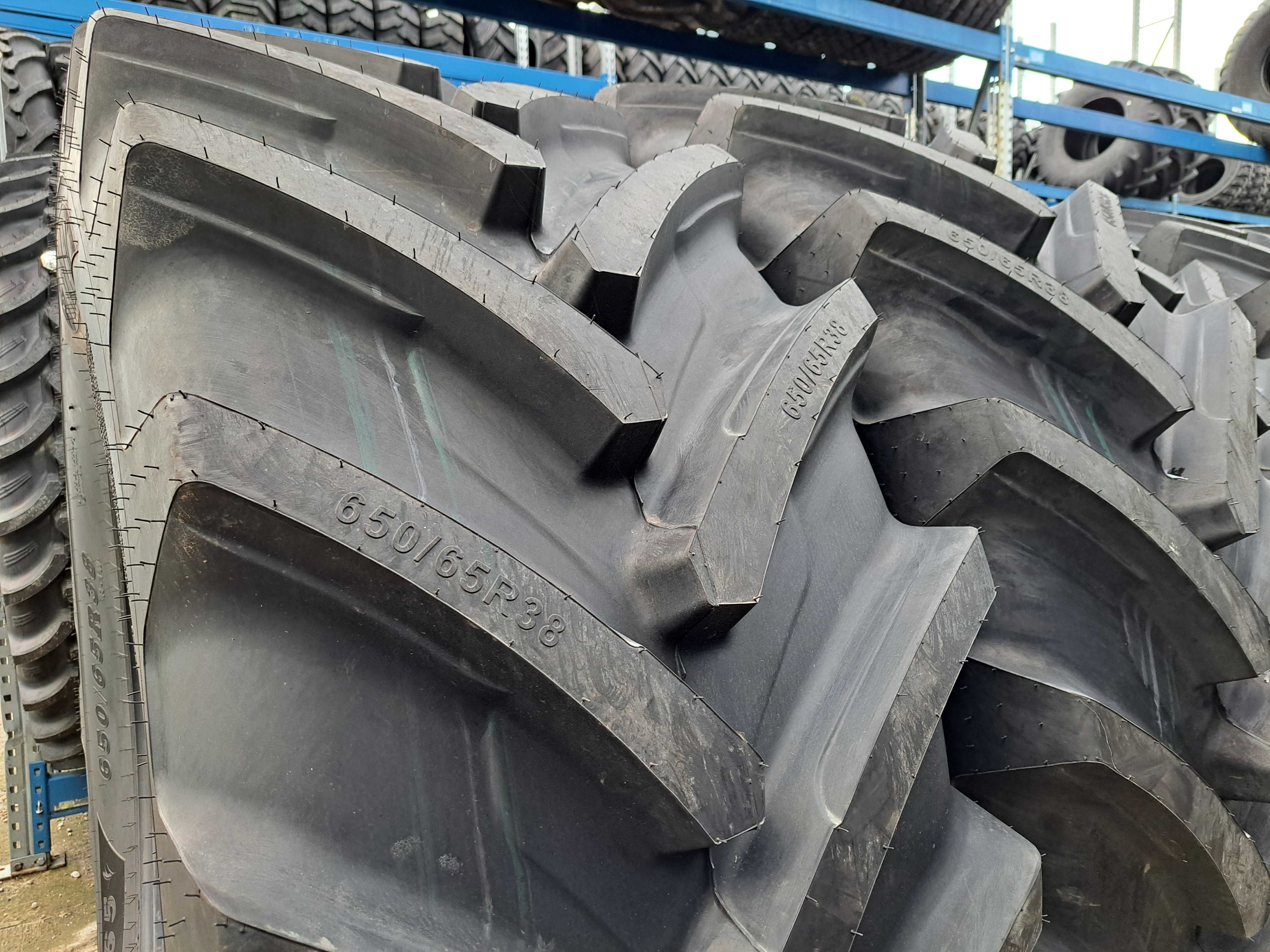 Cauciucuri noi 650/65 R38 MRL anvelope radiale TRACTOR FENDT, CASE