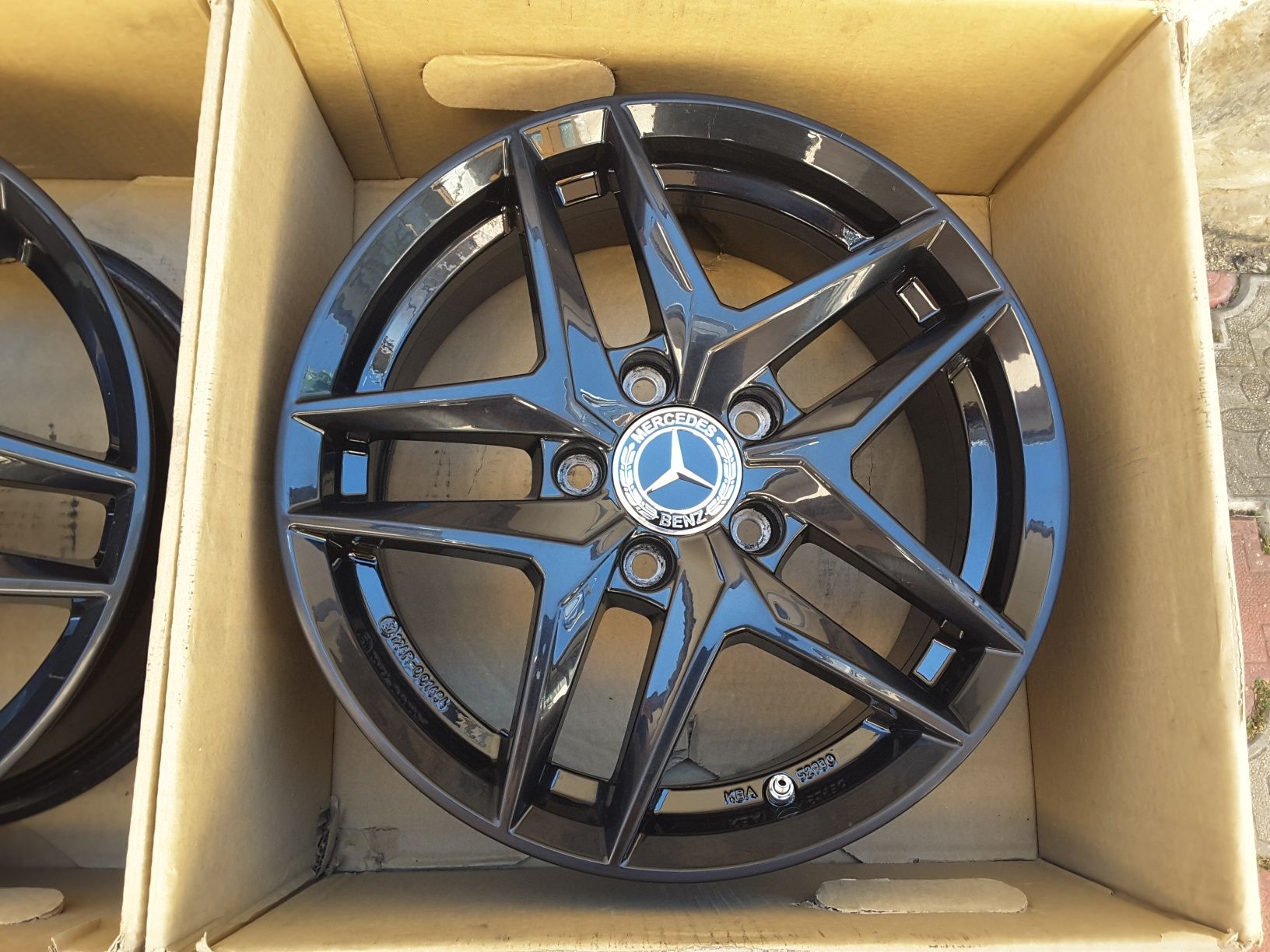 jante aliaj 16; 5x112; Mercedes C, V class w204, w205, Vito w447