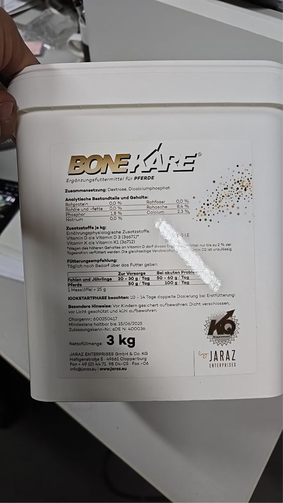 BoneKare добавка для лошадей