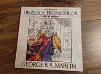 Carte de colorat - Urzeala tronurilor - George R.R. Martin
