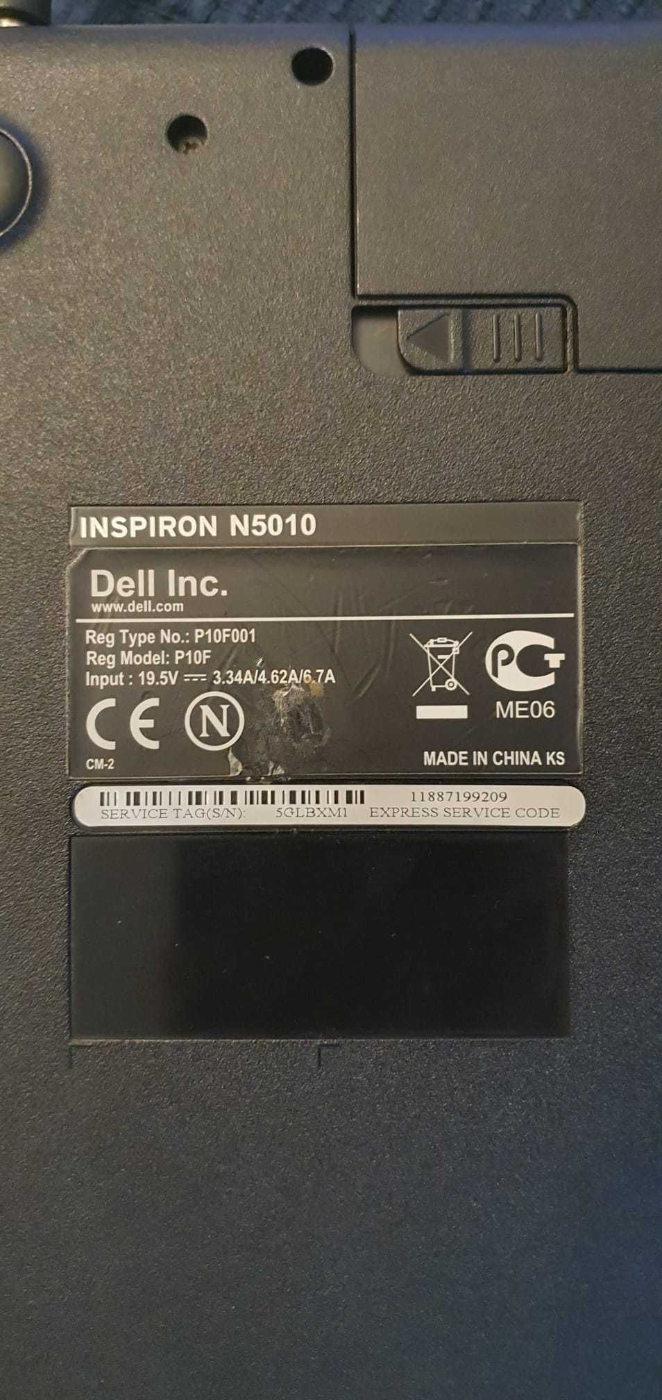 Laptop Dell N5010