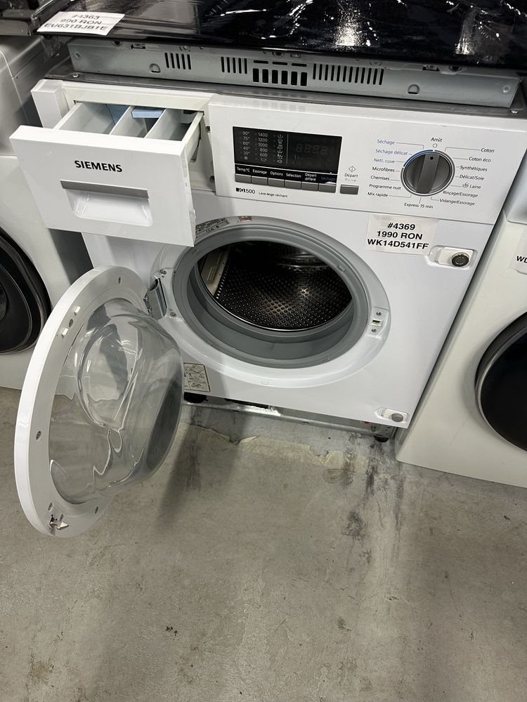 Masina de spalat rufe cu uscator Siemens WK14D541FF