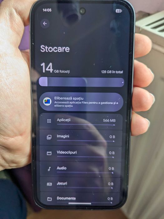 Pixel 9a Obsidian 128Gb 8Gb RAM cu 5 cicluri de incarcare